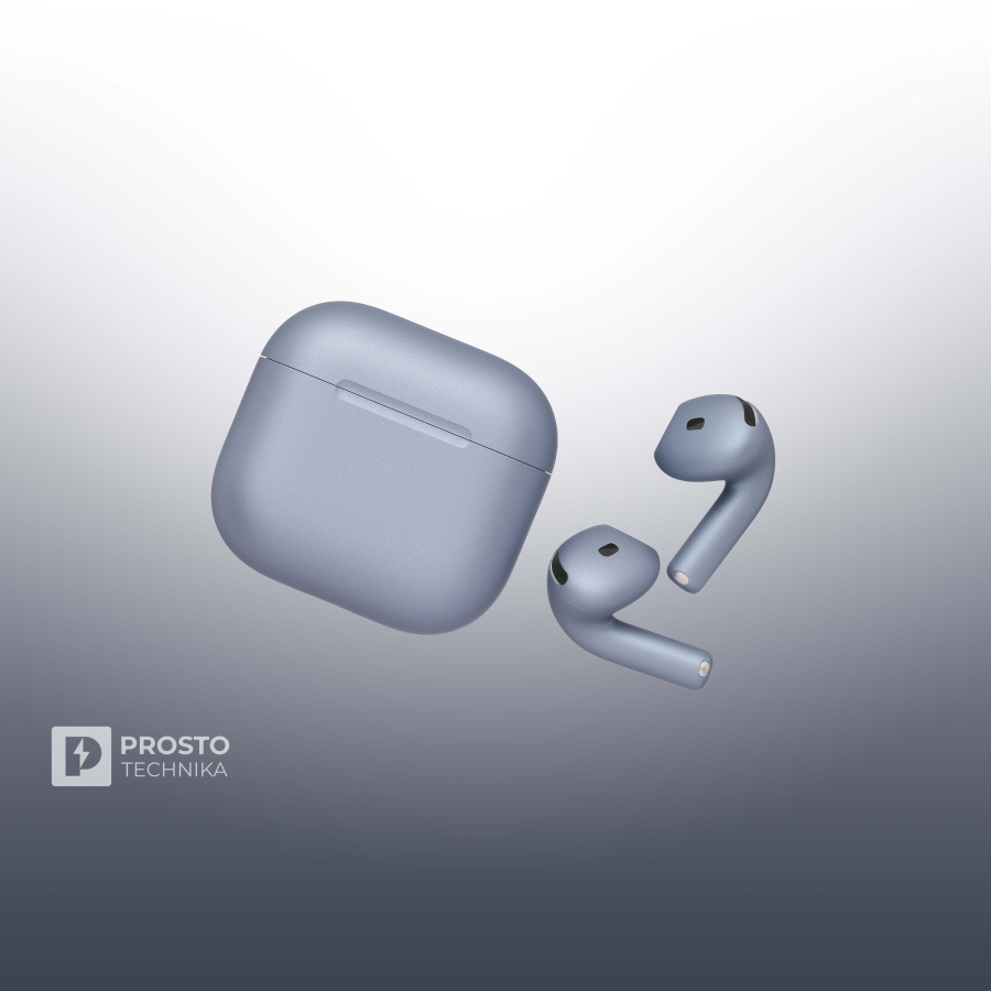 Apple Беспроводные наушники Apple AirPods 4 ANC / Pro blue